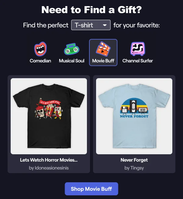 Shop Movie Buff