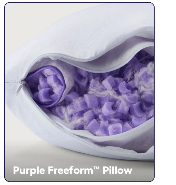 Purple Freeform™ Pillow