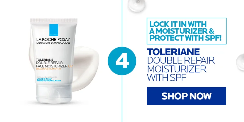 LOCK IT IN WITH A MOISTURIZER & PROTECT WITH SPF!