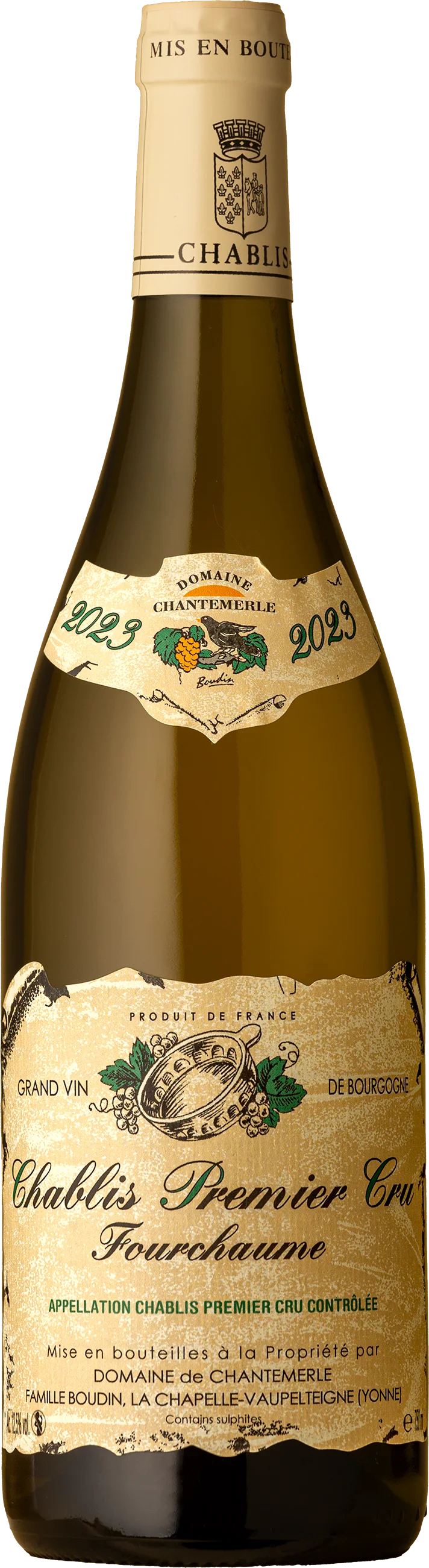Image of Chantemerle <BR> Chablis 1er Cru Fourchaume Chardonnay 2023