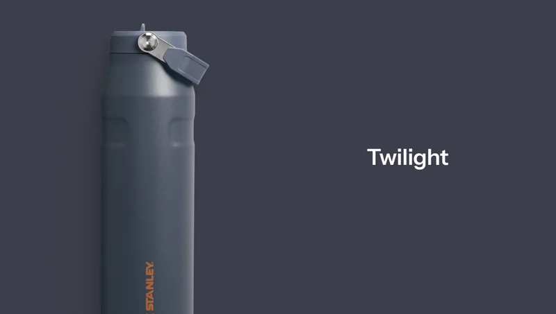 IceFlow Bottle with Flip Straw Lid | Twilight