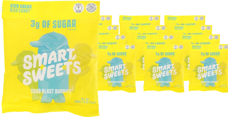 Image of SmartSweets Sour Blast Buddies Candy (12 Pack)