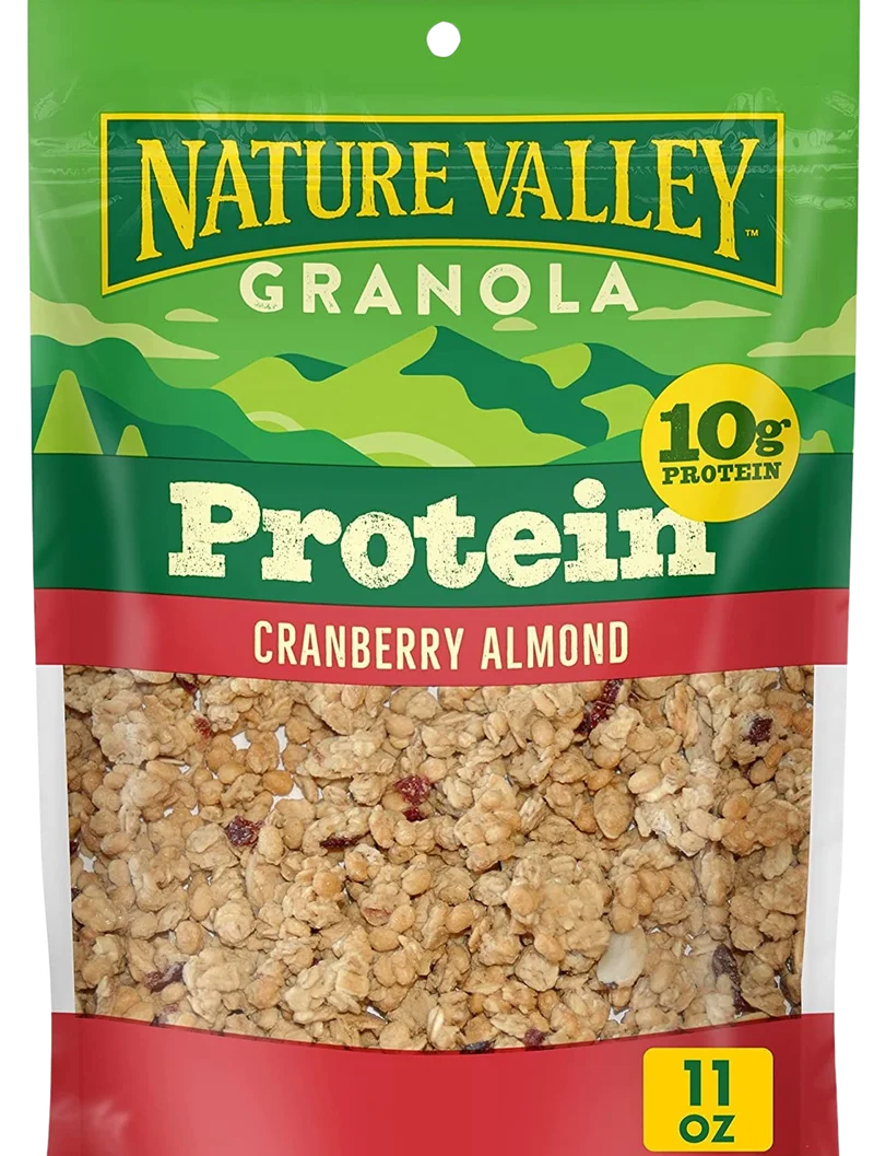 Image of BACK IN STOCK!<br>Nature Valley Cranberry Almond Protein Granola