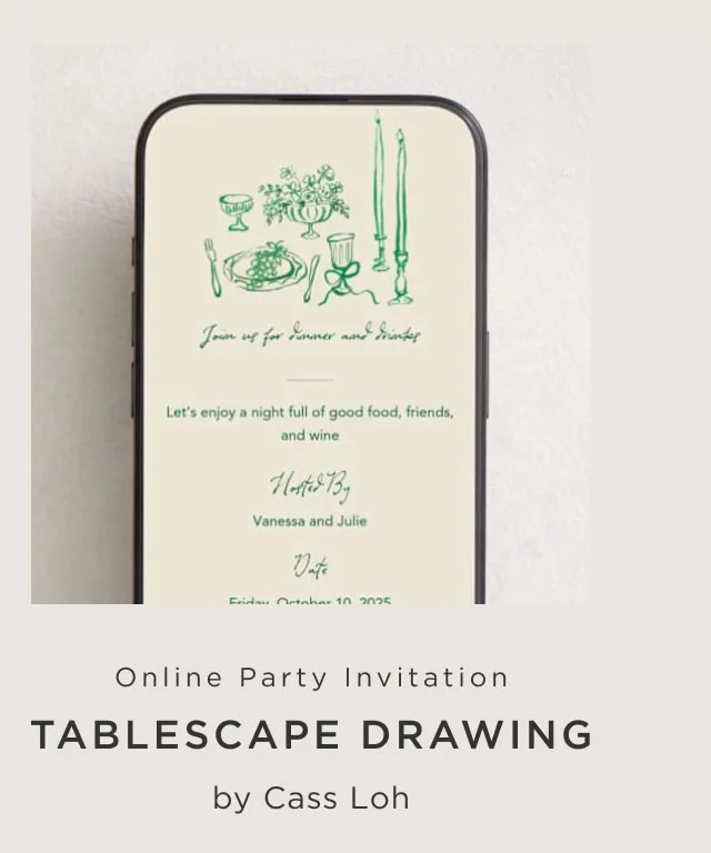 Tablescape Drawing