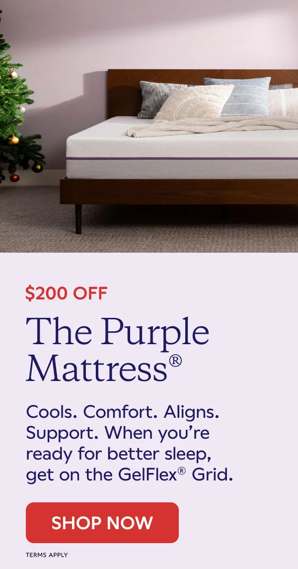 $200 Off The Purple Mattress®