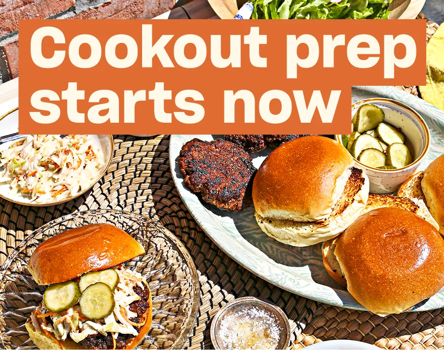 Cookout prep starts now Cookout prep starts now