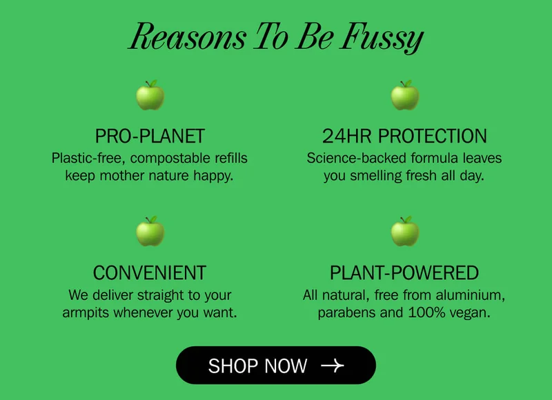 Reasons To Be Fussy