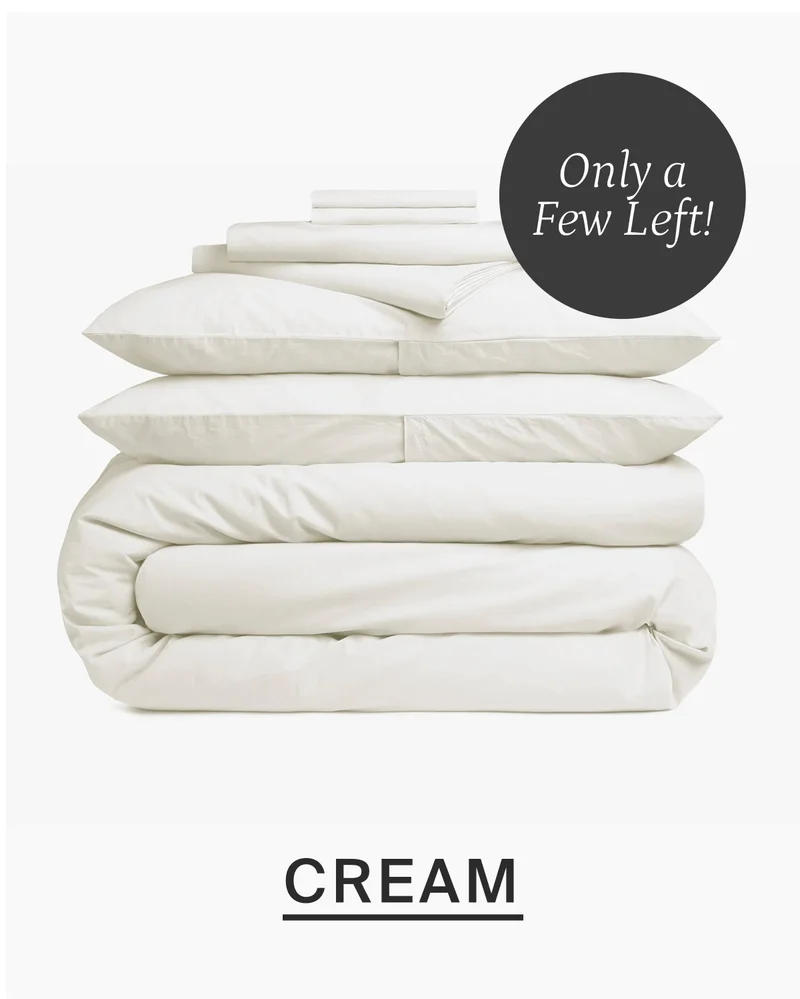 Cream. Only a few left!
