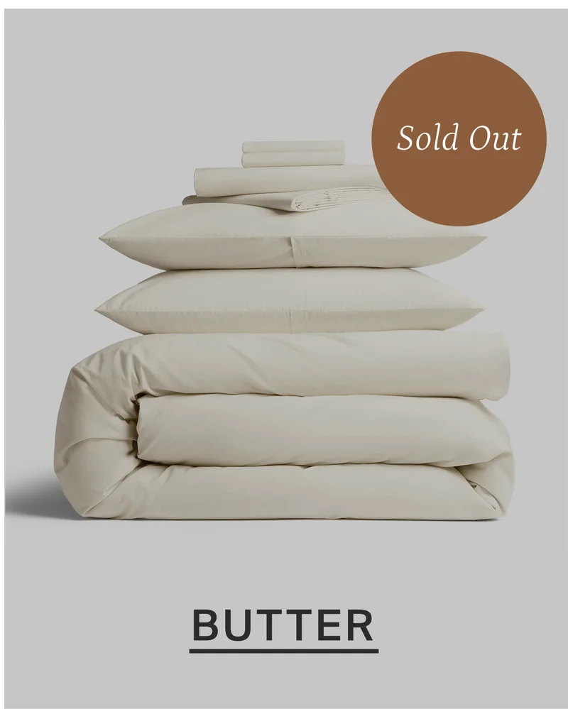 Butter. Sold out.
