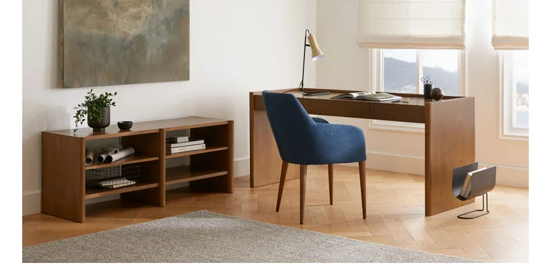Torme Smoked Oak Short Bookcase