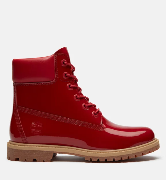 Women's Patent Leather Premium 6-Inch Waterproof Boot