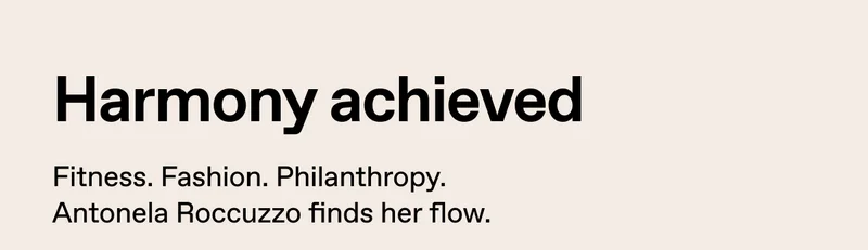 Harmony achieved.