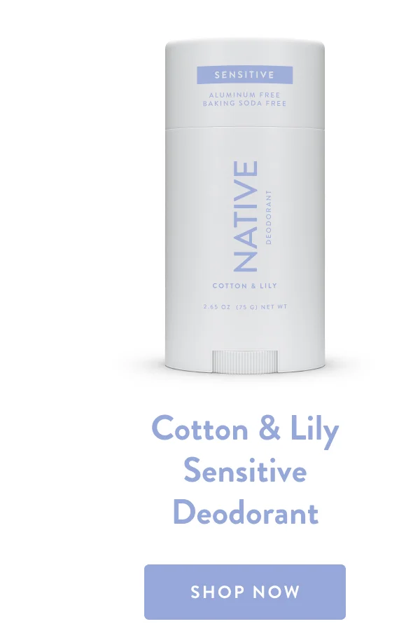 Cotton & Lily Sensitive Deodorant | SHOP NOW