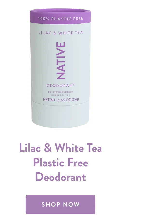 Lilac & White Tea Plastic Free Deodorant | SHOP NOW