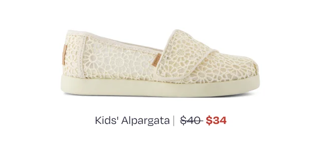 Alpargata Classic Kids Shoe - Image