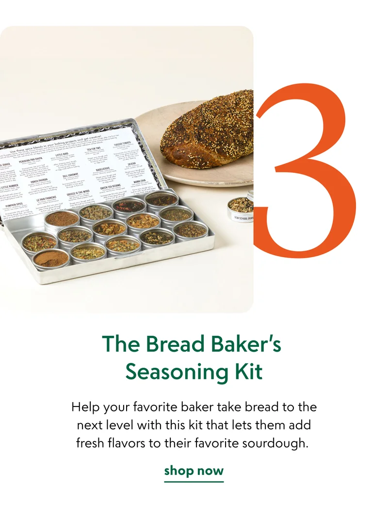 The Bread Baker's Seasoning Kit