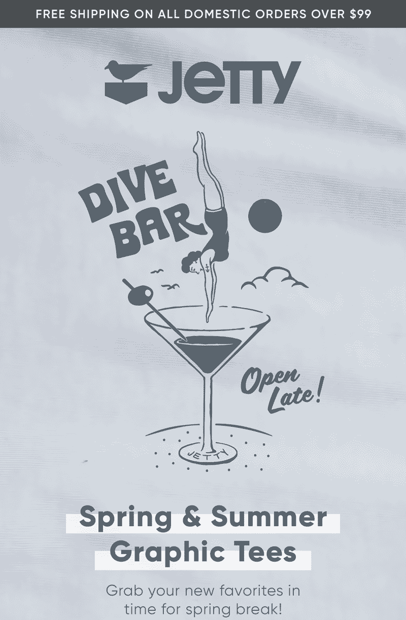 Dive into new graphic tees