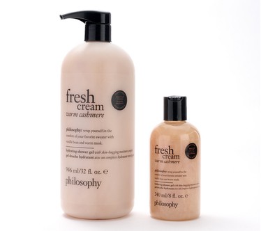 philosophy hydrating shower gel 32oz & 8oz set