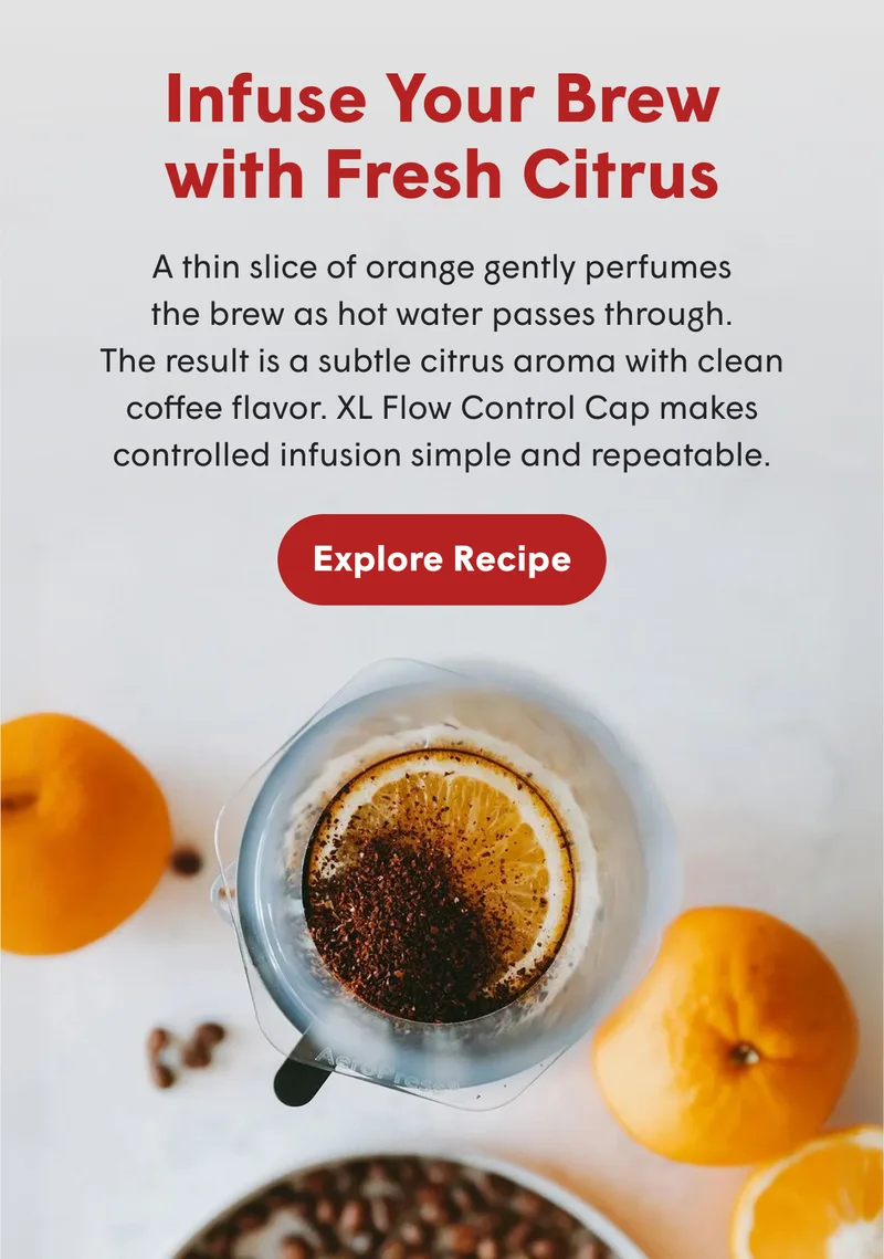 Infuse your brew with fresh citrus