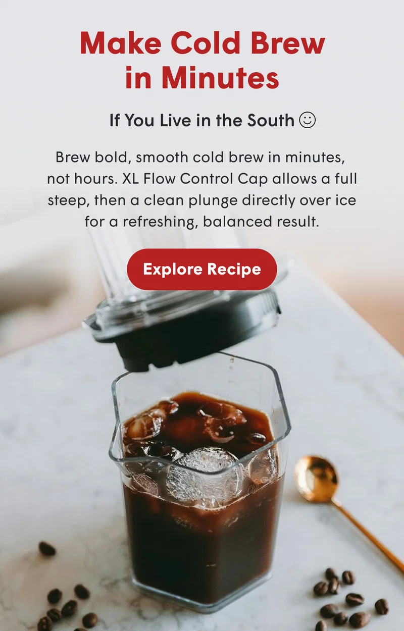 Make cold brew in minutes