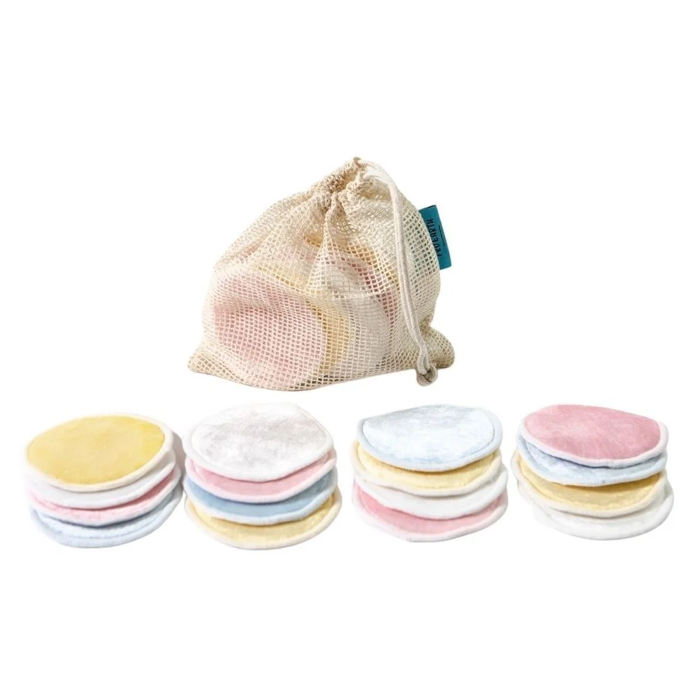 Image of Tru Earth Bamboo Rounds Reusable Makeup Remover Pads - 14-pack