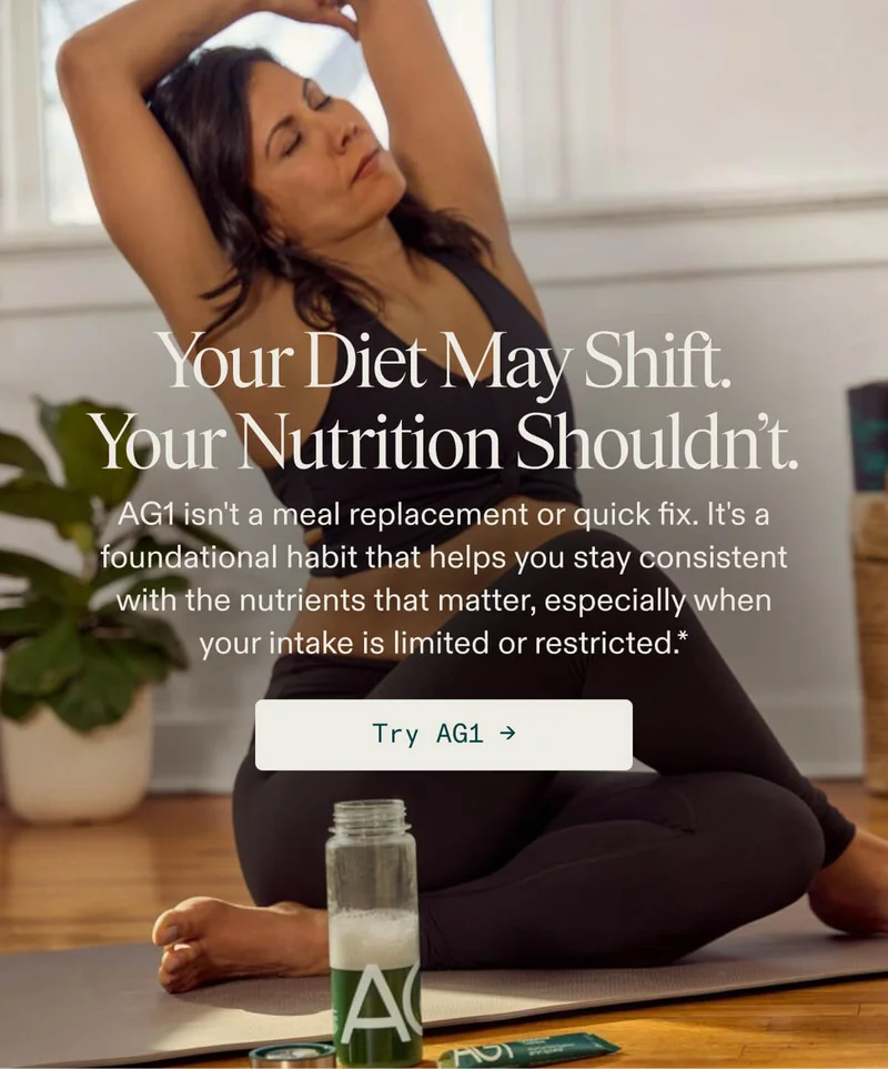 Your diet may shift, but your nutrition shouldn't.
