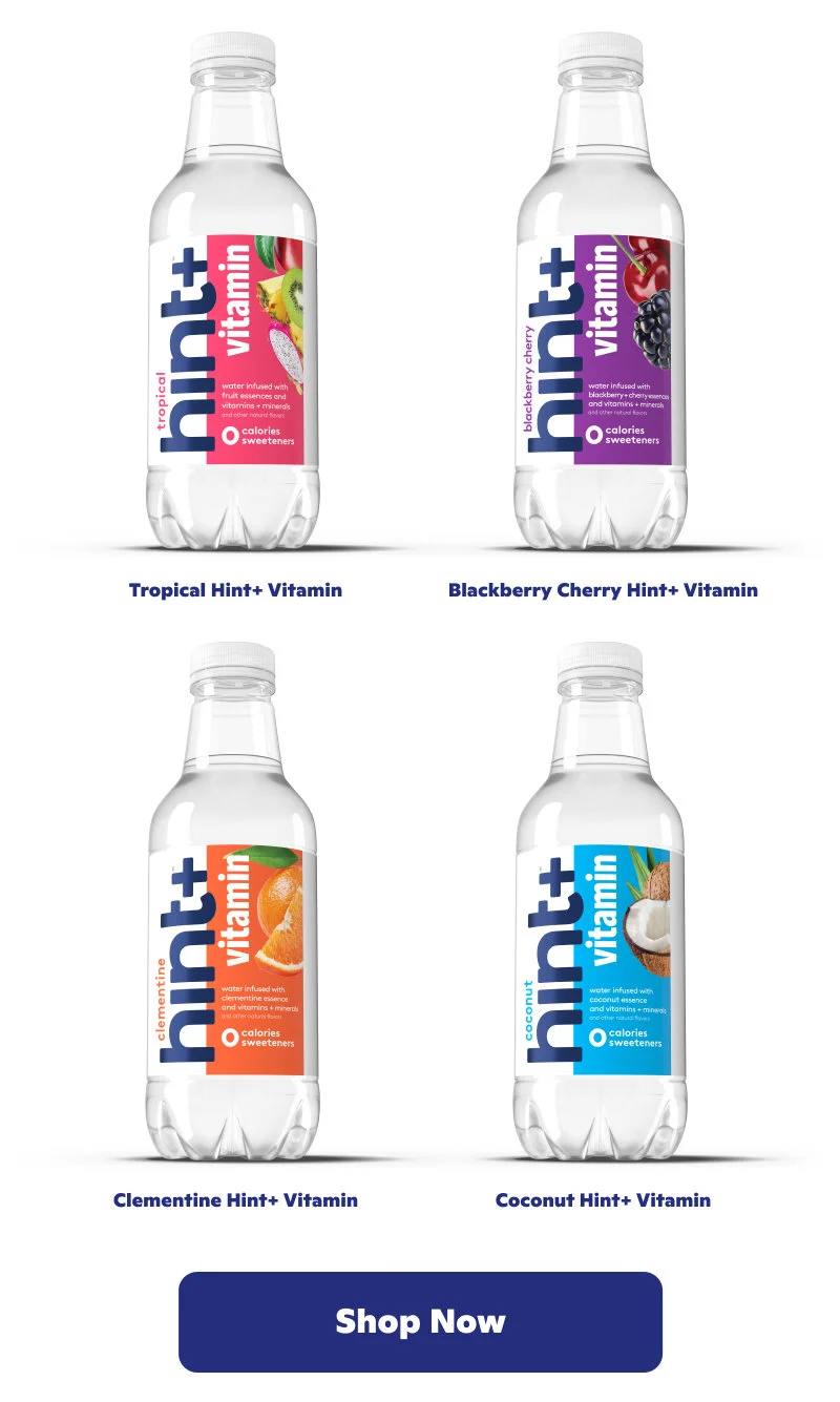 4 bottles of Hint+