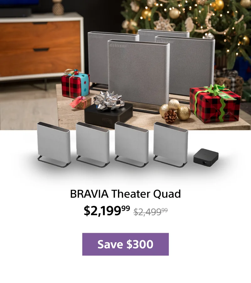 BRAVIA Theater Quad | Save $300