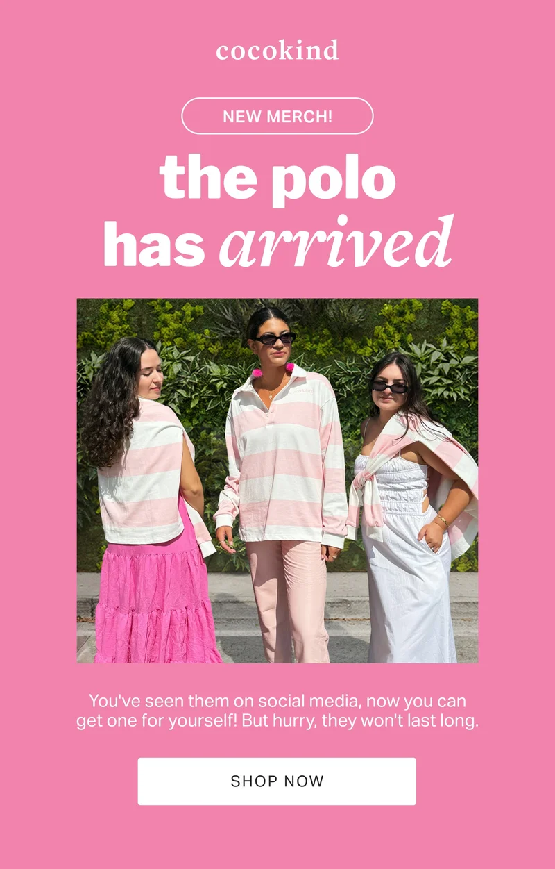 new merch! the polo has arrived