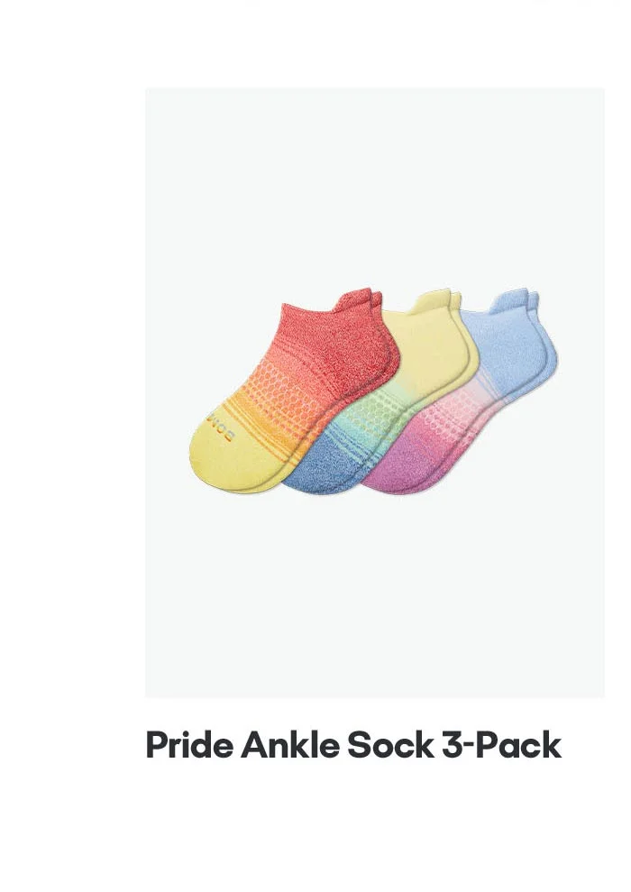 Pride Ankle Sock 3-Pack