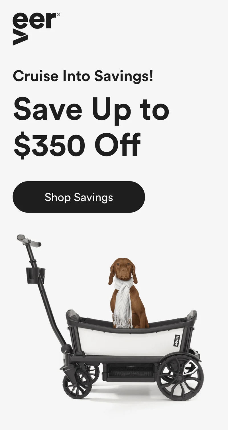 cruise into savings! save up to $350 off - shop savings