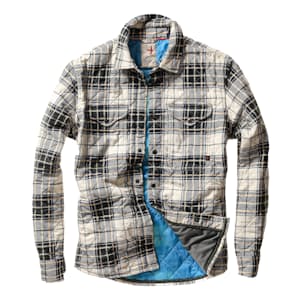 Quilted Flannel Shirt Jacket