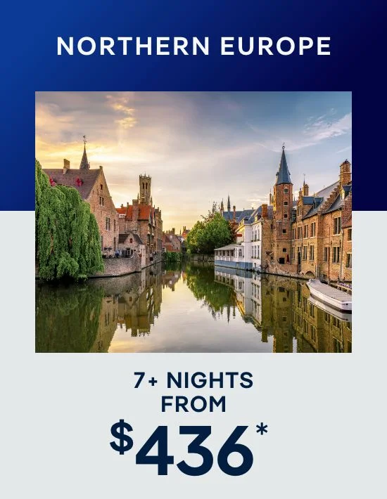 Northern Europe – 7+ Nights – Click to View Cruises & Book Now