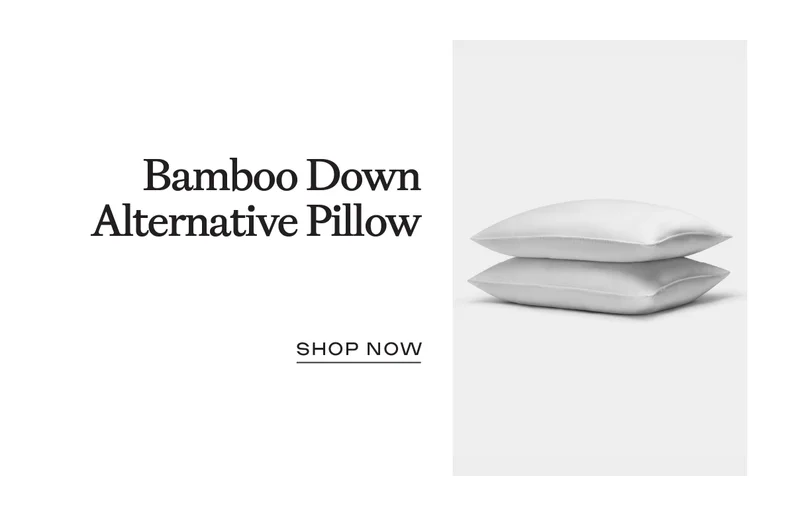 Bamboo Down Alternative Pillow - Shop Now