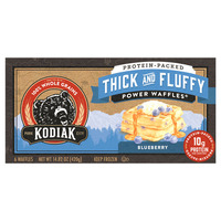 Kodiak Power Waffles, Blueberry, Thick and Fl...