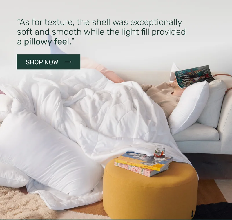 "As for texture, the shell was exceptionally soft and smooth while the light fill provided a pillowy feel."