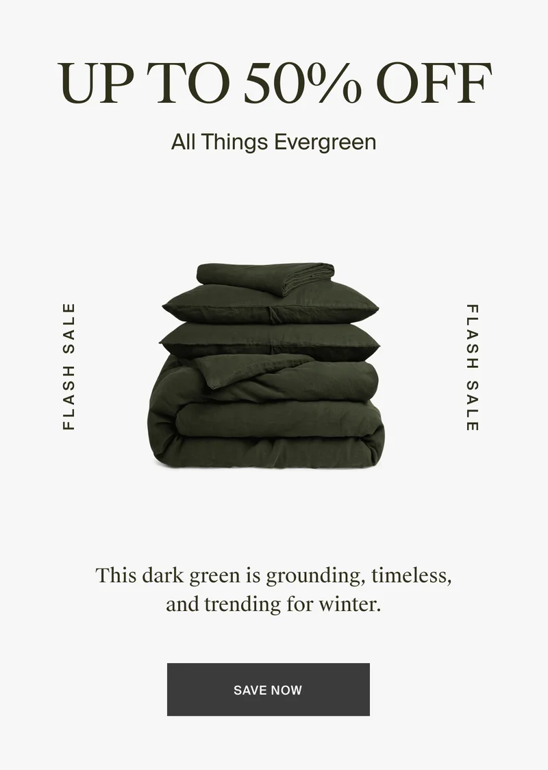 Save now on Evergreen