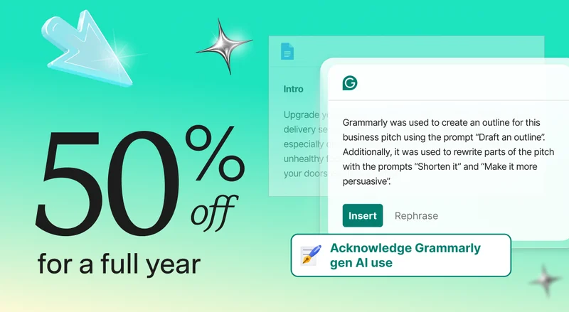 50% off for a full year