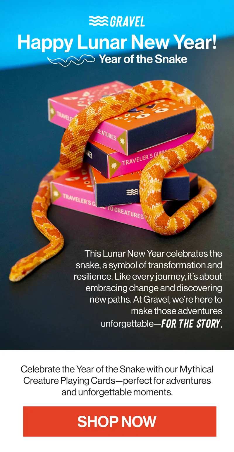 Celebrate the Year of the Snake with our Mythical Creature Playing Cards—perfect for adventures and unforgettable moments.