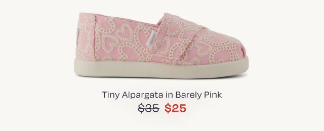 Toddler Pink Hearts Alpargata - Image