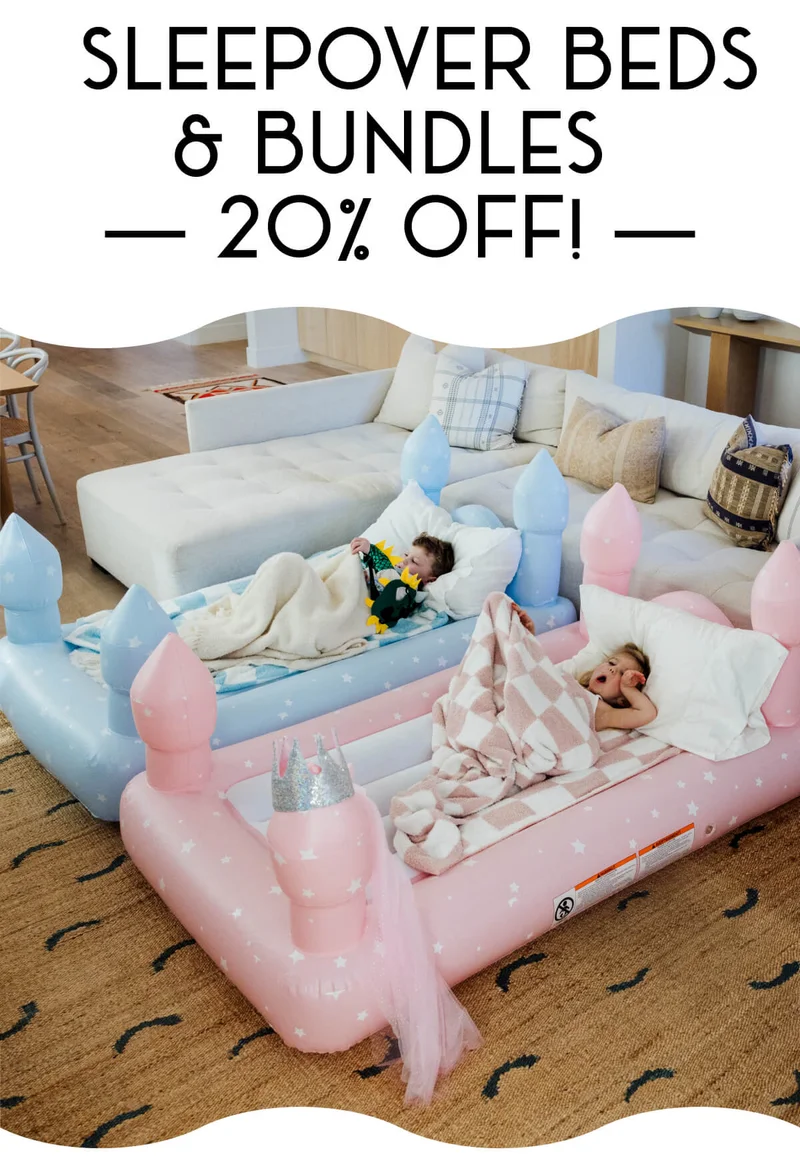 SLEEPOVER BEDS & BUNDLES | 20% OFF!