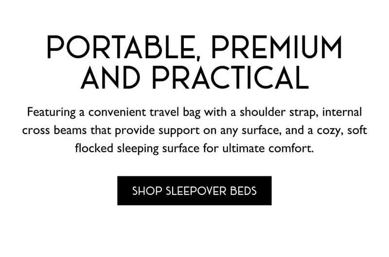 SHOP SLEEPOVER BEDS