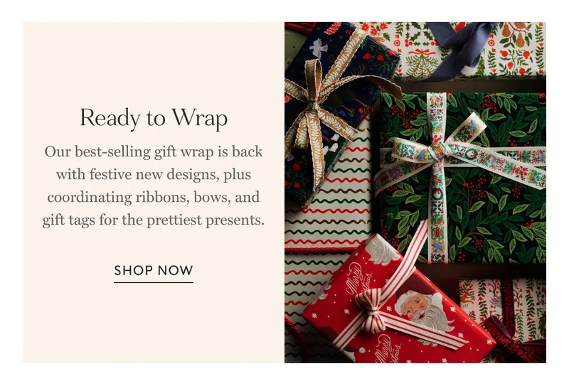 Shop Holiday Gift Wrap