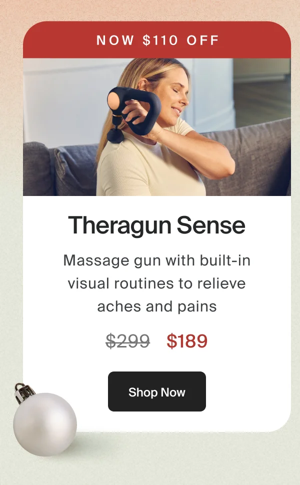 Theragun Sense | $189 | Shop Now