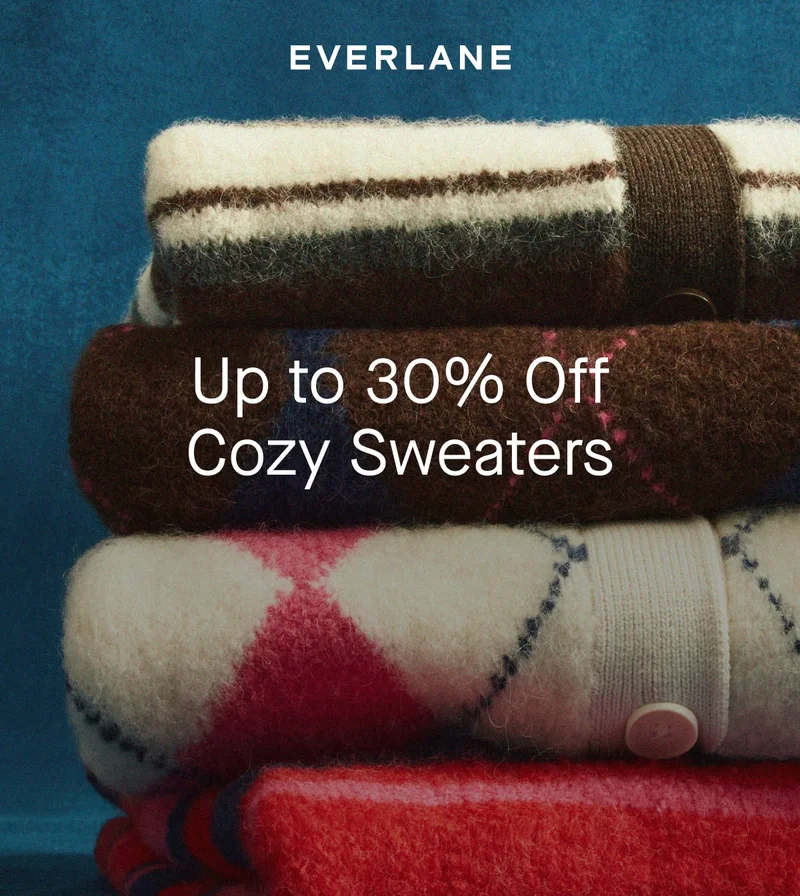 Up to 30% Off Cozy Sweaters