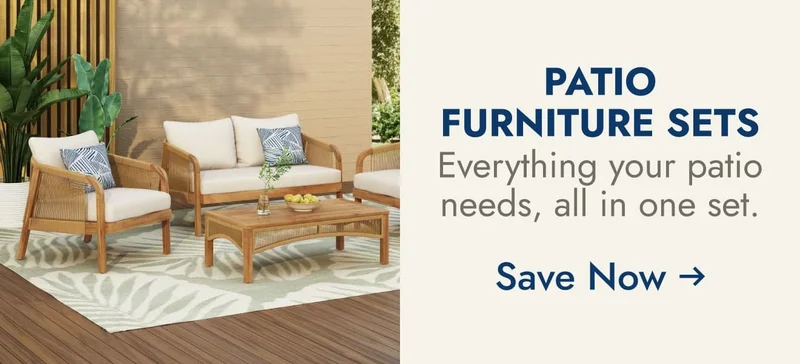 Save on Patio Furniture Sets