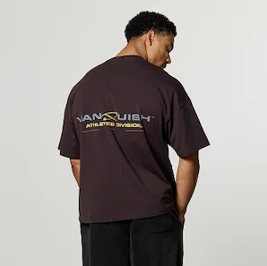 QUICKSTRIKE BLACK BOXY OVERSIZED T SHIRT