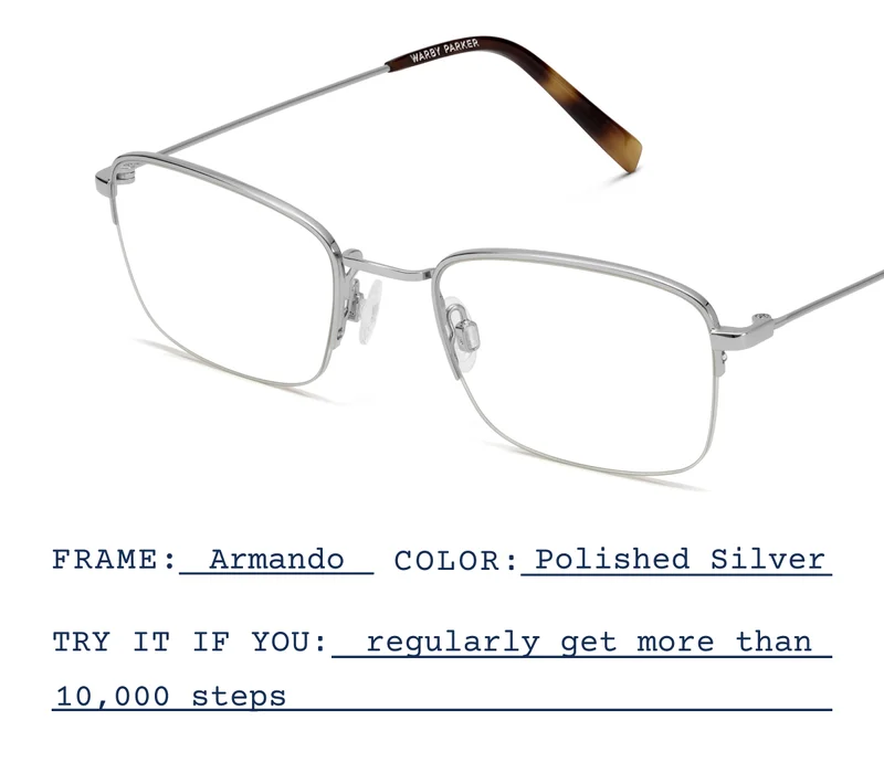 Armando in Polished Silver