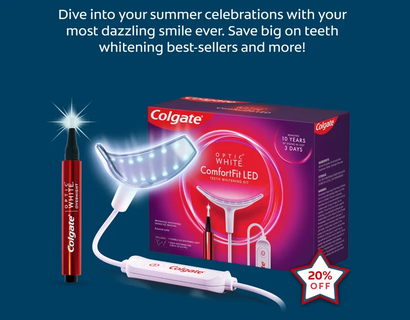 Dive into your summer celebrations with your most dazzling smile ever. Save big on teeth whitening best-sellers and more!