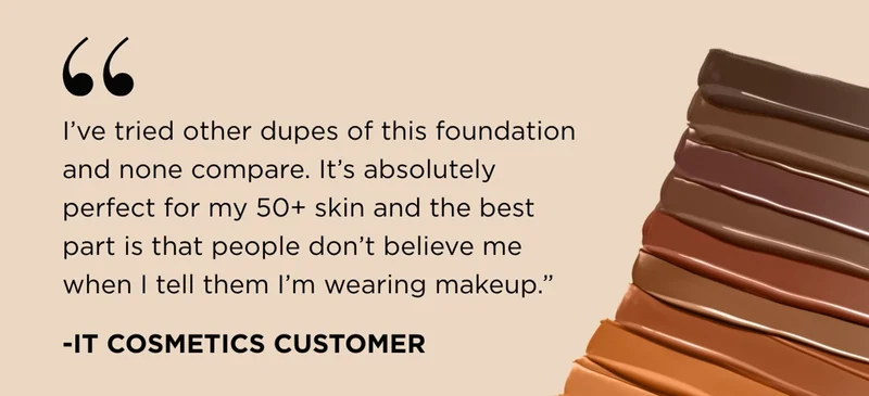 IT cosmetics customer